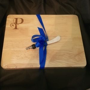 Initial P - Bread, Cocktail, Napkin Board